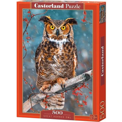 Afbeelding van Castorland Legpuzzel Great Horned Owl 500 Stukjes