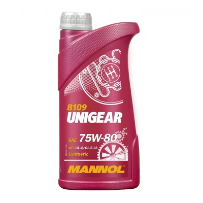 Afbeelding van MANNOL Unigear MN8109 1 Versnellingsbakolie 75W 80 Synthetische olie