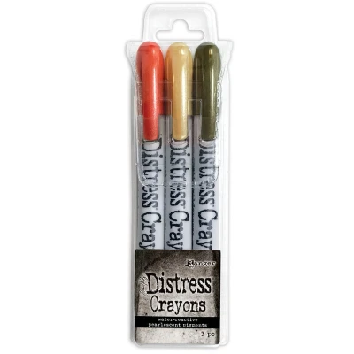 Afbeelding van Ranger Distress Halloween Crayon Pearl Set #5 TSHK84341 Tim Holtz (09 23)