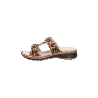 Afbeelding van Ara 1229003 Dames slippers Kleur: Bruin Maat: 43