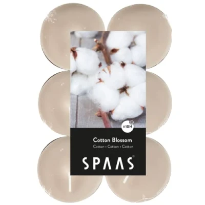 Afbeelding van Maxi theelichten Cotton Blossom