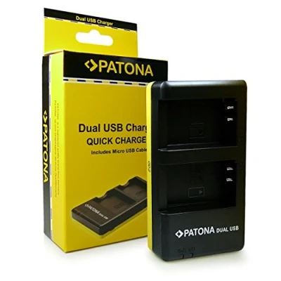 Afbeelding van Nikon EN EL20 / EL22 Dual USB lader (Patona)