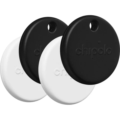 Afbeelding van Chipolo POP Zwart/Wit 4 Pack