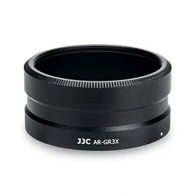 Afbeelding van JJC GA 2 lensadapter voor RICOH GT telelens op GR IIIx camera Vervangt RIC. lensadapter, 49 mm filter