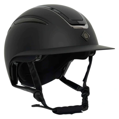 Afbeelding van Imperial Riding Cap IRHOlania Deluxe Big Visor Zwart L (59 61cm) Agradi.be