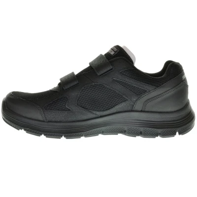 Afbeelding van Skechers Sport FLEX Advantage 4.0 Sneakers laag, Heren, Maat: 39, Black Imitatieleer/ textiel