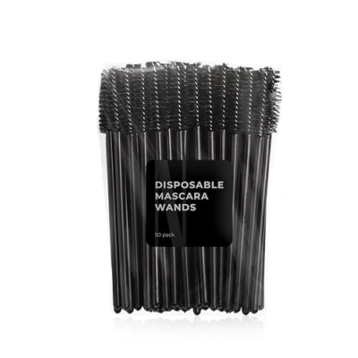 Afbeelding van Nanolash Wegwerpwimperborstels, 50 stuks, wimperverlengingsborstels, borstel voor mascara, accessoires wimperverlenging