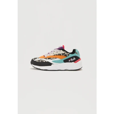 Afbeelding van Fila V94M Sneakers laag, Dames, Maat: 40, Gray violet/blue glow Leer en textiel