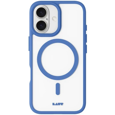 Afbeelding van Laut Huex Protect Magsafe hoes iPhone 16, Blauw