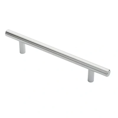 Afbeelding van Fingertip Designs Stalen T Bar greep 188 mm gepolijst Chrome