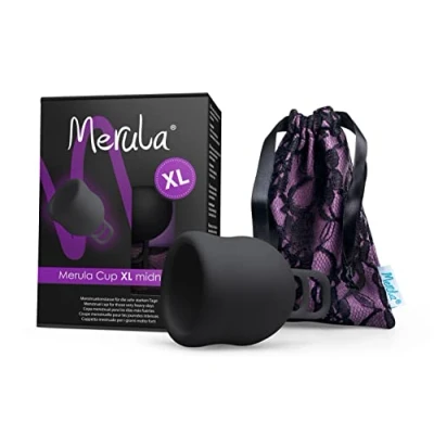 Afbeelding van Merula menstruatiecup XL midnight zwart