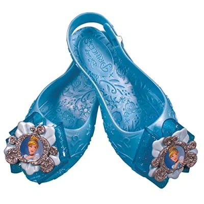 Afbeelding van Disney Officiële prinsessenschoenen voor meisjes, Assepoester, prinsessenkostuum verkrijgbaar in de maten 27/28 EU
