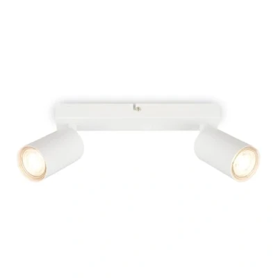 Afbeelding van Briloner Tib Plafondspot 2172026 Draaibaar Aan/Uit via wandschakelaar 15,5 x 5,5 25,5 cm Wit