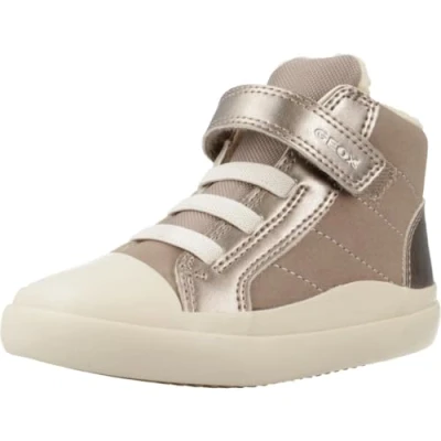 Afbeelding van Geox B Gisli Snowboots voor kinderen, Maat: 22, Dark beige Kunststof/ textiel