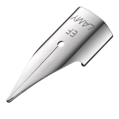 Image de Lamy Z 50 Plume 888 de rechange en acier inoxydable chromé couleur vierge Épaisseur A nib set A/abc (5) argentée