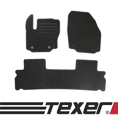 Afbeelding van CARMAT Texer Textiel vloermatten voor Ford S Max 5 zits bouwjaar 2012 2015 Basic