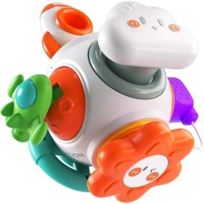 Afbeelding van Yitical Montessori 6 in 1 activiteitenkubus, speelgoed voor baby&#039;s, jaar, sensorische motoriek, kinderen, 6, 12, 18 maanden, 2 educatieve ontwikkeling, babyspellen, cadeaus