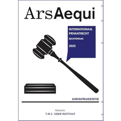 Afbeelding van Ars Aequi Jurisprudentie Internationaal Privaatrecht 2025