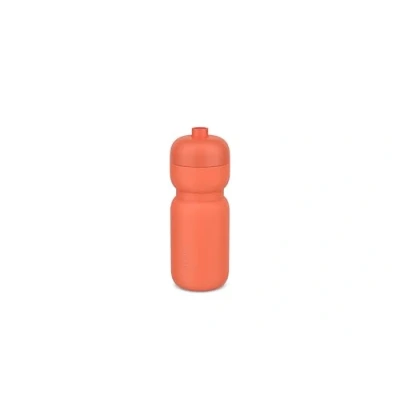 Afbeelding van Mepal Bidon squeeze Sport 600 ml Knijp en drink Lekdicht ventiel Vaatwasmachinebestendig Drinkflessen Peach orange