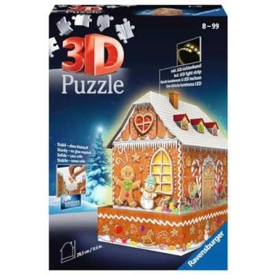 Image de Puzzle 3D Ravensburger Maison de Noël en pain d&#039;épices