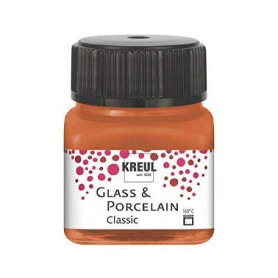 Afbeelding van Glasverf Porseleinverf Metallic Koper Classic Glazuur look Kreul 20 ml