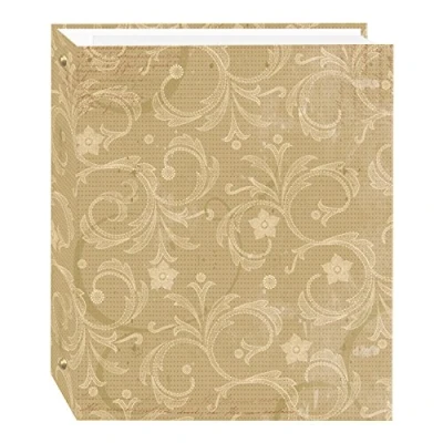 Afbeelding van Pioneer Photo Albums Magnetische foto met 3 ringen, 100 pagina&#039;s (50 vellen), jasmijnmotief