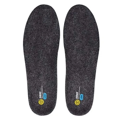 Afbeelding van Sidas 3Feet Merino Low inlegzolen voor skischoenen 27/28 lage voetboog