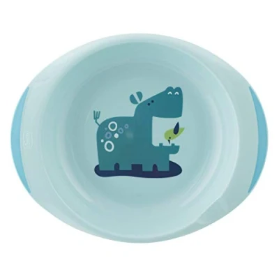 Afbeelding van Chicco Bordenset Jongens 24 Cm Polypropyleen Blauw 2 delig