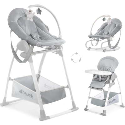 Afbeelding van Hauck Sit N Relax 3 in 1 Kinderstoel Stretch Grey