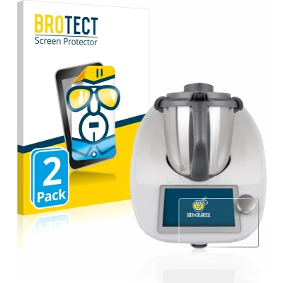 Afbeelding van BROTECT Screenprotector voor Vorwerk Bimby TM6 Folie Beschermfolie transparant (2 Stuks)