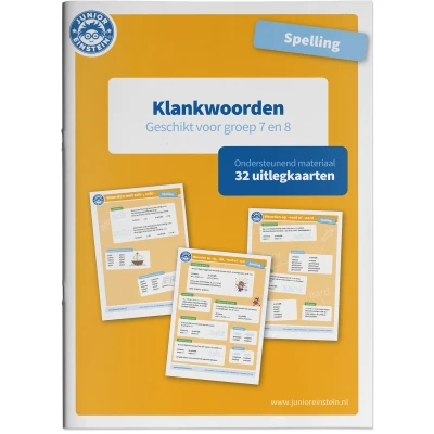 Afbeelding van Spelling klankwoorden Geschikt voor groep 7 en 8