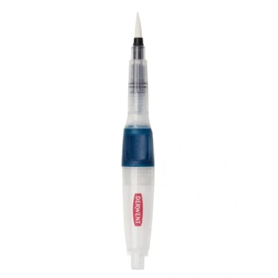 Afbeelding van Derwent Aquarelpenseel met drukknop, 4 mm grote punt, hoogwaardige aquarelkwast voor gebruik aquarelpotloden, verf en blokken, waterdicht, kwaliteit