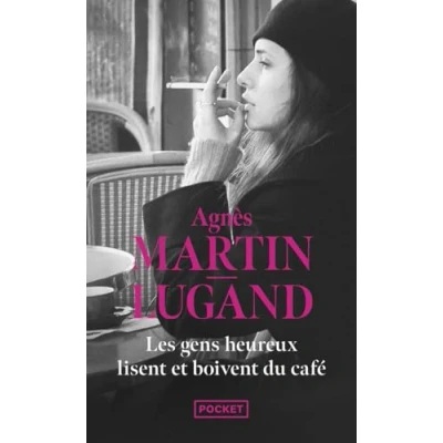 Afbeelding van Les gens heureux lisent et boivent du café
