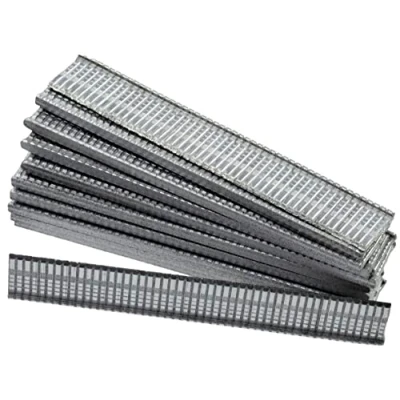 Afbeelding van AERZETIX C58767 5000 stuks puntige spijkers nr. 8/10 mm voor T vorm nietmachine afmetingen 10x1,2x1 accessoires nietjes meubelmeubelen hout van verzinkt staal