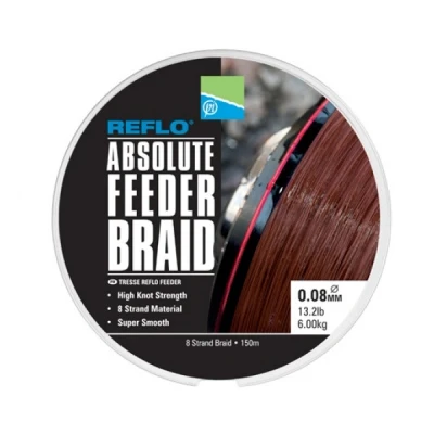 Image de Preston Tresse Reflo Feeder150m Taille : 0.08mm