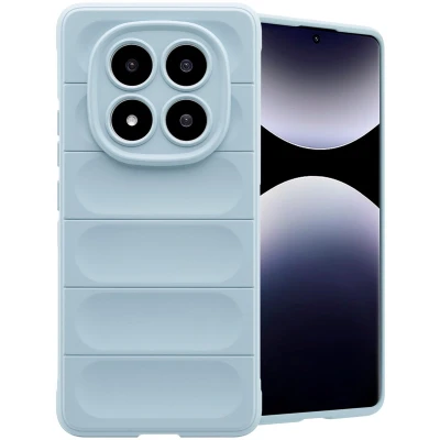 Afbeelding van imoshion Hoesje Geschikt voor Xiaomi Redmi Note 14 Pro 5G Siliconen EasyGrip Backcover Lichtblauw