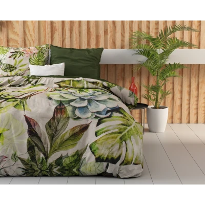 Afbeelding van Destiny Lits jumeaux dekbedovertrekset 240x220cm wit