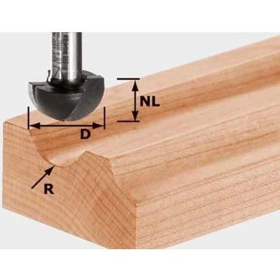 Afbeelding van Festool HW S8 R12,7 Holprofielfrees 490987