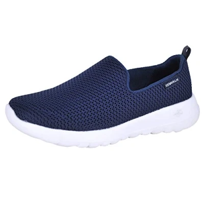 Afbeelding van Skechers Go Walk Joy Sneakers voor dames, marineblauw/wit