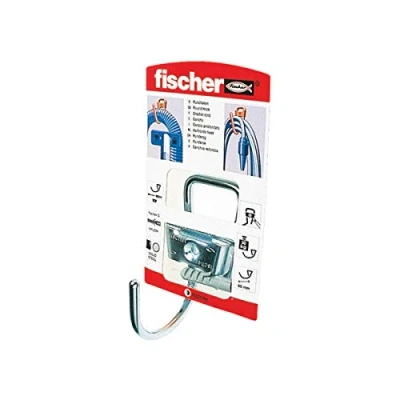 Afbeelding van Fischer 078004 ronde haak RH metaal 1 stuk