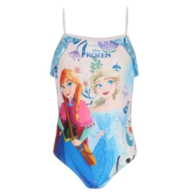 Afbeelding van Frozen Badpak Paars Maat 3/4 Jaar