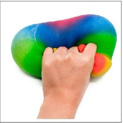Afbeelding van Anti Stress Bal Regenboog, 15cm
