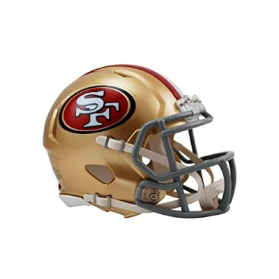 Afbeelding van Riddell Replica Mini American Football Helm 49ers