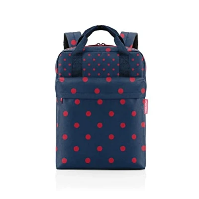 Afbeelding van Reisenthel Allday Laptopfach Rugzak, Maat: One Size, Mixed dots red