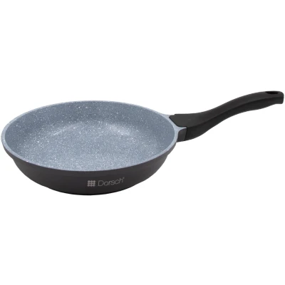 Afbeelding van Dorsch Koekenpan Proglider Marble ø 26 cm Keramische anti aanbaklaag Voor alle warmtebronnen PFOA &amp; PFAS vrij
