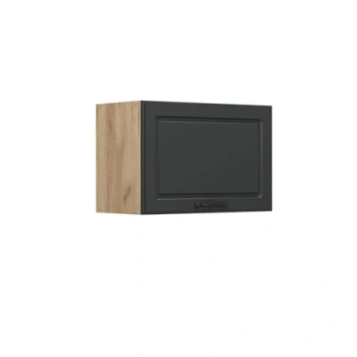 Afbeelding van Vicco Hangkast R Line, Antraciet landhuis/Krachtige eik goud, 60 cm Plat