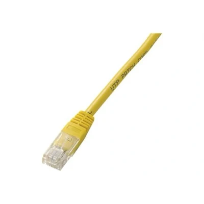Image de Equip Life Cordon de raccordement RJ 45 (M) pour 10 m UTP CAT 5e moulé bloqué jaune