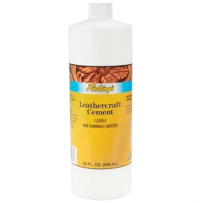 Afbeelding van Leathercraft Cement Leather Glue fles 32 oz