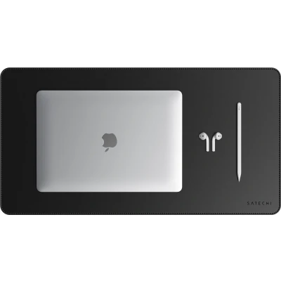 Afbeelding van Satechi Eco Leather Desk Mat zwart ST LDMK