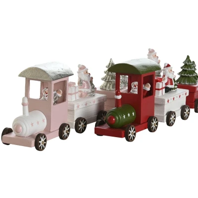 Afbeelding van Kerstversiering DKD Home Decor Rood Groen 35,5 x 5 8,8 cm (2 Stuks)
